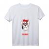 Lustiges Dalmatiner Hundemama T-Shirt mit V-Ausschnitt – Perfektes Geschenk für Hundeliebhaber, Frauchen & Hundehalterinnen