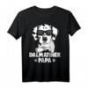 Dalmatiner Papa Hunde Herrchen T-Shirt - Süßes Hundemotiv für Vater, Sohn, Bruder & Freunde als Geschenkidee zum Geburtstag, Weihnachten & Vatertag