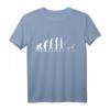 Dalmatiner Gassi Hundebesitzer Evolution T-Shirt – Perfektes Geschenk für Hundeliebhaber, Hundehalter und Züchter bei Events und besonderen Anlässen