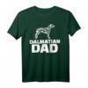 Dalmatiner Papa T-Shirt für Hundeliebhaber - Klassisch geschnitten, doppelt genähter Saum, perfektes Geschenk für Hundeväter