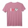 Dalmatiner - I Love Dalmatiner T-Shirt für Hundeliebhaber | Lustiges Geschenk zu Weihnachten & Geburtstagsgeschenk