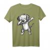 Dabbing Dalmatiner Hund Dab Tanz Design T-Shirt - Lustiges Tiermotiv für Hundeliebhaber und als Geschenk für Freunde und Familie