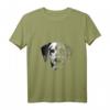Dalmatiner Hund T-Shirt Damen - Freund, Partner & Hund Motiv mit V-Ausschnitt, perfektes Geschenk für Hundeliebhaber