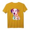 Farbfrohes Dalmatiner T-Shirt – Perfektes Geschenk für Hundeliebhaber, Hundebesitzer & Tierfreunde zu Weihnachten & Geburtstag