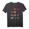 Dalmatiner Liebhaber Hund POP ART Geschenk T-Shirt – Buntes Hundedesign, Perfekt für Tierliebhaber & Hundebesitzer