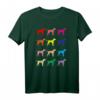Dalmatiner Liebhaber Hund POP ART Geschenk T-Shirt – Buntes Hundedesign, Perfekt für Tierliebhaber & Hundebesitzer