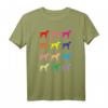 Dalmatiner Liebhaber Hund POP ART Geschenk T-Shirt – Buntes Hundedesign, Perfekt für Tierliebhaber & Hundebesitzer