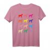 Dalmatiner Liebhaber Hund POP ART Geschenk T-Shirt – Buntes Hundedesign, Perfekt für Tierliebhaber & Hundebesitzer