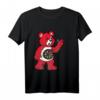 Darts T-Shirt mit Teddy und Dartpfeil - Perfektes Geschenk für Dartspieler, Hobby- und Profis, zu Geburtstag, Ostern & Weihnachten