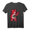 Darts T-Shirt mit Teddy und Dartpfeil - Perfektes Geschenk für Dartspieler, Hobby- und Profis, zu Geburtstag, Ostern & Weihnachten