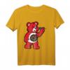 Darts T-Shirt mit Teddy und Dartpfeil - Perfektes Geschenk für Dartspieler, Hobby- und Profis, zu Geburtstag, Ostern & Weihnachten