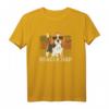 Best Beagle Dad Ever Vintage Deutsche Flagge Hundepapa T-Shirt - Lustiges Geschenk für Hundeliebhaber, Väter & Hundebesitzer zum Geburtstag, Weihnachten & Vatertag