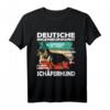 Lustiges Deutscher Schäferhund Hunde T-Shirt für Hundeliebhaber und Hundebesitzer – Perfektes Geschenk für Gassi gehen, Weihnachten & Geburtstag