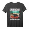 Lustiges Deutscher Schäferhund Hunde T-Shirt für Hundeliebhaber und Hundebesitzer – Perfektes Geschenk für Gassi gehen, Weihnachten & Geburtstag