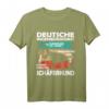 Lustiges Deutscher Schäferhund Hunde T-Shirt für Hundeliebhaber und Hundebesitzer – Perfektes Geschenk für Gassi gehen, Weihnachten & Geburtstag