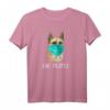 SCHÄFERHUND mit Gesichtsmaske Mundschutz Hund T-Shirt – Lustiges Design für Hundeliebhaber, Hundemütter & Hundezüchter, perfekt als Weihnachts- oder Geburtstagsgeschenk