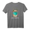 SCHÄFERHUND mit Gesichtsmaske Mundschutz Hund T-Shirt – Lustiges Design für Hundeliebhaber, Hundemütter & Hundezüchter, perfekt als Weihnachts- oder Geburtstagsgeschenk