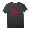 Deutscher Schäferhund T-Shirt – Klassisch geschnitten, doppelt genähter Saum für Hundeliebhaber