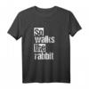 Denglisch - So läuft der Hase Spruch T-Shirt | Lustiges Geschenk für Lehrer, Freunde & Junggesellenabschiede