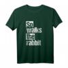 Denglisch - So läuft der Hase Spruch T-Shirt | Lustiges Geschenk für Lehrer, Freunde & Junggesellenabschiede