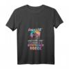 Damen Buntes Hundemama T-Shirt mit V-Ausschnitt – Lustiges Dogge Geschenk für Hunde-Liebhaberinnen & Hundemamas