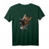 Entzückender Brauner Deutscher Schäferhund-Hundekopf T-Shirt - Klassisch geschnitten, doppelt genähter Saum, perfekt für Tierliebhaber