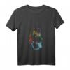 Damen Deutscher Schäferhund T-Shirt mit V-Ausschnitt – Buntes Geschenk für Hundeliebhaber zu Weihnachten & Geburtstag