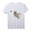 Aquarell Deutscher Schäferhund T-Shirt für Hundebesitzer & Hundeliebhaber – Perfekt als Geschenk für Hundeschule, Herrchen, Frauchen & Züchter