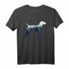 Deutsch Kurzhaar Hund T-Shirt mit Natur Berg Silhouette – Perfektes Geschenk für Hundeliebhaber und Naturfans
