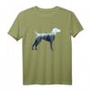 Deutsch Kurzhaar Hund T-Shirt mit Natur Berg Silhouette – Perfektes Geschenk für Hundeliebhaber und Naturfans