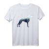 Deutsch Kurzhaar Hund T-Shirt mit Natur Berg Silhouette – Perfektes Geschenk für Hundeliebhaber und Naturfans