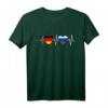 Russisch Deutsch Herzschlag T-Shirt – Patriotisches Design für Russen in Deutschland mit Flaggenmotiv