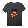 Land Niedersachsen Deutsche Fahne und Wappen T-Shirt - Stolzes Heimatdesign für Niedersachsen-Fans