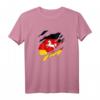 Land Niedersachsen Deutsche Fahne und Wappen T-Shirt - Stolzes Heimatdesign für Niedersachsen-Fans