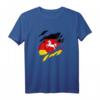 Land Niedersachsen Deutsche Fahne und Wappen T-Shirt - Stolzes Heimatdesign für Niedersachsen-Fans
