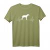Deutsch Drahthaar Herzschlag EKG Hunde T-Shirt – Stylisches Hundemotiv für Tierliebhaber & Hundebesitzer