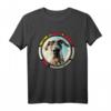 Deutsche Dogge Besitzer Cartoon T-Shirt – Lustiges Hundedesign für Doggenfans, bequem und stilvoll