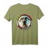 Deutsche Dogge Besitzer Cartoon T-Shirt – Lustiges Hundedesign für Doggenfans, bequem und stilvoll