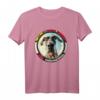 Deutsche Dogge Besitzer Cartoon T-Shirt – Lustiges Hundedesign für Doggenfans, bequem und stilvoll