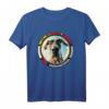 Deutsche Dogge Besitzer Cartoon T-Shirt – Lustiges Hundedesign für Doggenfans, bequem und stilvoll