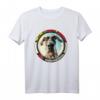 Deutsche Dogge Besitzer Cartoon T-Shirt – Lustiges Hundedesign für Doggenfans, bequem und stilvoll