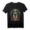 Dogge Sugar Skull T-Shirt mit Day of Dead Motiv – Bunte Hundegrafik, ideales Geschenk für Tierliebhaber, Hunderettung & Oktober/November Urlaub