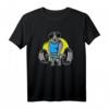 Gewichtheben Kreuzheben Fitness T-Shirt mit Deutsche Dogge - Perfektes Geschenk für Hundeliebhaber und Kraftsportler