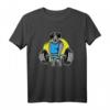 Gewichtheben Kreuzheben Fitness T-Shirt mit Deutsche Dogge - Perfektes Geschenk für Hundeliebhaber und Kraftsportler