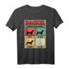 Dackel hören aufs Wort Sitz Platz Komm Bleib Hundehalter T-Shirt – Lustiges Geschenk für Hundebesitzer, Hundeliebhaber & Herrchen