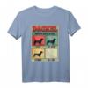 Dackel hören aufs Wort Sitz Platz Komm Bleib Hundehalter T-Shirt – Lustiges Geschenk für Hundebesitzer, Hundeliebhaber & Herrchen