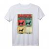 Dackel hören aufs Wort Sitz Platz Komm Bleib Hundehalter T-Shirt – Lustiges Geschenk für Hundebesitzer, Hundeliebhaber & Herrchen