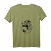 Damen Deutsch Drahthaar Jagdhund Jäger Hundeportrait T-Shirt mit V-Ausschnitt – Perfektes Geschenk für Jäger, Hundeliebhaber & Züchter
