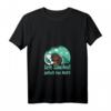 Damen T-Shirt mit Spruch 'Ich Dackel jetzt ins Bett' - Lustiges Rauhaardackel Design für Langschläfer & Hundeliebhaberinnen