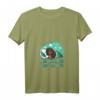Damen T-Shirt mit Spruch 'Ich Dackel jetzt ins Bett' - Lustiges Rauhaardackel Design für Langschläfer & Hundeliebhaberinnen